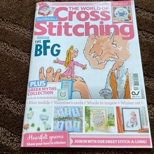 NWT WORLD OF CROSS STITCH MAGAZINE